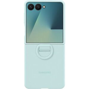 SAMSUNG Galaxy Z Flip 7 6.9\" Silicone Case With Ring Mint - Ef-Pf766tmegww SAMSUNG Galaxy Z Flip 7 6.9\" Silicone Case With Ring Mint - Ef-Pf766tmegww