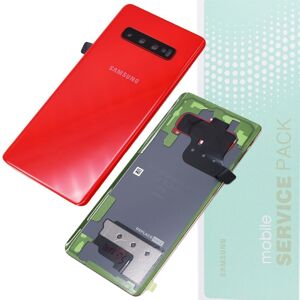 Battery Cover For Samsung S10 Plus G975 Replacement Service Pack Cardinal Red Uk Battery Cover For Samsung S10 Plus G975 Replacement Service Pack Cardinal Red Uk