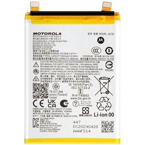 Motorola Internal Battery For Edge 50 Fusion 5000 Mah Qc50 Original Motorola Internal Battery For Edge 50 Fusion 5000 Mah Qc50 Original