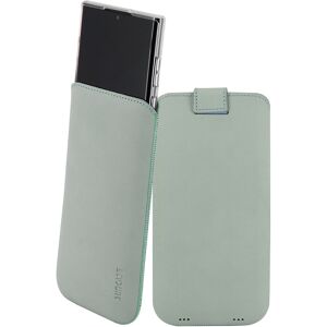 Suncase® Case For Samsung Galaxy S24 Ultra Bag Real Leather Antique Turquoise + Silicone Suncase® Case For Samsung Galaxy S24 Ultra Bag Real Leather Antique Turquoise + Silicone