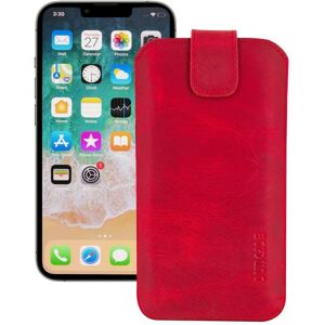 Suncase® Case For Iphone 12 Pro 6.1" Bag Protection Cover Leather Antique Red + Silicone Suncase® Case For Iphone 12 Pro 6.1" Bag Protection Cover Leather Antique Red + Silicone