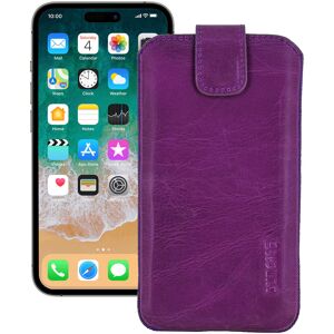 Suncase® Case For Iphone 16e Bag Genuine Leather Protection Manicure Set Antique Purple + Suncase® Case For Iphone 16e Bag Genuine Leather Protection Manicure Set Antique Purple +