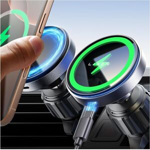 Lisen Magsafe Car Mount Charger - 15w Wireless Charger For Iphone 15 Pro Max, U Lisen Magsafe Car Mount Charger - 15w Wireless Charger For Iphone 15 Pro Max, U