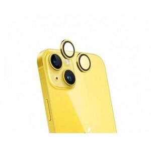 Force Glass Camera Protector for iPhone 15/15 Plus/14/14 Plus Ultra-resistant, Gold - Camera Protector Force Glass Camera Protector for iPhone 15/15 Plus/14/14 Plus Ultra-resistant, Gold - Camera Protector