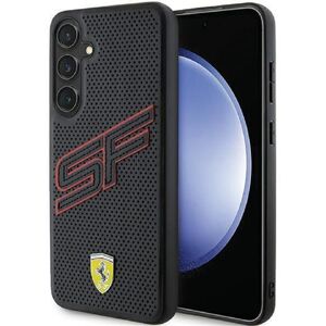 Cg Mobile Phone Case Galaxy S24 Plus Ferrari Logo Metal Perforated Black Red Cg Mobile Phone Case Galaxy S24 Plus Ferrari Logo Metal Perforated Black Red