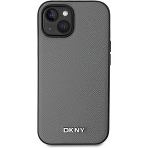 DKNY Case For Iphone 13 Elegant With Metal Logo, Grey DKNY Case For Iphone 13 Elegant With Metal Logo, Grey