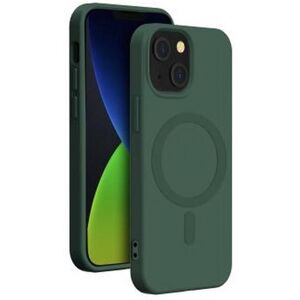 Bigben Connected iPhone 14 Plus Green Silicone MagSafe Case - Phone Cover Bigben Connected iPhone 14 Plus Green Silicone MagSafe Case - Phone Cover