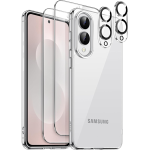 Does Not Apply 5 In 1 Case For Samsung Galaxy S25 Edge With 2-Pack Each Tempered Glass Screen P Does Not Apply 5 In 1 Case For Samsung Galaxy S25 Edge With 2-Pack Each Tempered Glass Screen P