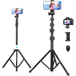 Does Not Apply 68 Inch/ 173cm Phone Tripod Stand, Selfie Stick Tripod For Filming With Remote & Does Not Apply 68 Inch/ 173cm Phone Tripod Stand, Selfie Stick Tripod For Filming With Remote &