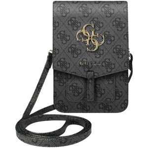Smartphone Pouch Printed With Shoulder Strap Guess 4g Logo Card Case Black Smartphone Pouch Printed With Shoulder Strap Guess 4g Logo Card Case Black