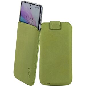 Suncase® Case For Samsung Galaxy S25 5g Leather Pouch Antique Kiwi Green + Silicone Case Suncase® Case For Samsung Galaxy S25 5g Leather Pouch Antique Kiwi Green + Silicone Case