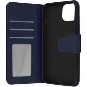 Avizar Navy iPhone 13 Leather Case with Card Holder & Video Stand Avizar Navy iPhone 13 Leather Case with Card Holder & Video Stand