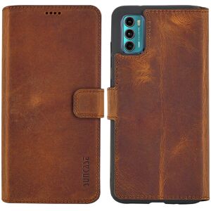 Suncase® Suncase Flip Case Book Leather Bag Vintage Coffee For Motorola Moto G60 Suncase® Suncase Flip Case Book Leather Bag Vintage Coffee For Motorola Moto G60