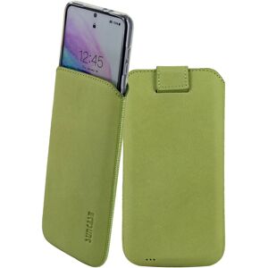 Suncase® Suncase Leather Case Bag In Kiwi Green + Silicone Case For Samsung Galaxy S21 5g Suncase® Suncase Leather Case Bag In Kiwi Green + Silicone Case For Samsung Galaxy S21 5g