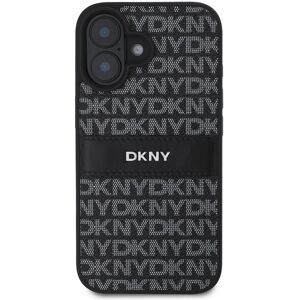 DKNY iPhone 16 Plus Case - Repeat Series Pattern Tonal Stripe - Black DKNY iPhone 16 Plus Case - Repeat Series Pattern Tonal Stripe - Black