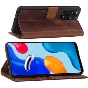 Suncase Flip Case Leather Bag In Antique Coffee For Xiaomi Redmi Note 11s Suncase Flip Case Leather Bag In Antique Coffee For Xiaomi Redmi Note 11s
