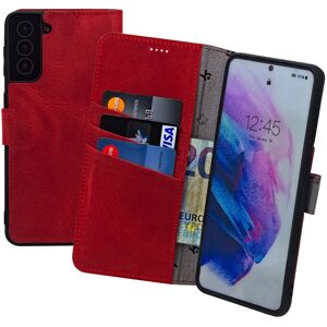 Suncase® Case For Samsung Galaxy S24 Fe Book Case Leather Protection Cover In Antique Red Suncase® Case For Samsung Galaxy S24 Fe Book Case Leather Protection Cover In Antique Red