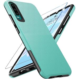 Vaki Mobile Phone Case For Huawei P30 Case With Tempered Glass Screen Protector, P30 Vaki Mobile Phone Case For Huawei P30 Case With Tempered Glass Screen Protector, P30