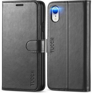 Tucch Case For Iphone Xr (6.1\"), Magnetic Pu Leather Wallet Folding Case With[R Tucch Case For Iphone Xr (6.1\"), Magnetic Pu Leather Wallet Folding Case With[R
