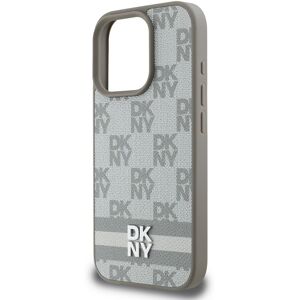 DKNY iPhone 16 Pro Case - Elegant with Tile & Stripe Pattern DKNY iPhone 16 Pro Case - Elegant with Tile & Stripe Pattern