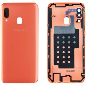 SAMSUNG Original Housing Part Back Cover, Spare Part For Galaxy A20e – Orange SAMSUNG Original Housing Part Back Cover, Spare Part For Galaxy A20e – Orange