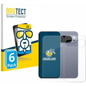 Brotect 6 Pack Glass Screen Protector For Google Pixel 10 Pro (Front+back) Protective Brotect 6 Pack Glass Screen Protector For Google Pixel 10 Pro (Front+back) Protective