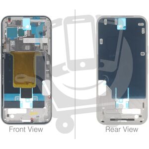 Official Google Pixel 9a Porcelain White Chassis / Middle Frame - G949-01308-00 Official Google Pixel 9a Porcelain White Chassis / Middle Frame - G949-01308-00