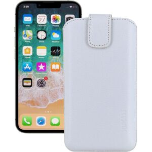 Suncase® Case For Iphone 12 Pro Max 6.7" Bag Protection Cover Leather White + Silicone Suncase® Case For Iphone 12 Pro Max 6.7" Bag Protection Cover Leather White + Silicone