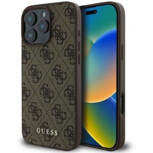 Guess Leather 4G Classic Logo Hardcase - iPhone 16 Pro Guess Leather 4G Classic Logo Hardcase - iPhone 16 Pro