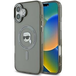 Karl Lagerfeld iPhone 16 Hardcase - MagSafe - Black Karl Lagerfeld iPhone 16 Hardcase - MagSafe - Black