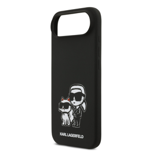 Karl Lagerfeld Liquid Silicone Case With Magsafe For Iphone 17 Air 6.5\" Black Karl Lagerfeld Liquid Silicone Case With Magsafe For Iphone 17 Air 6.5\" Black