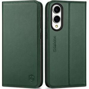 Shieldon Case For Galaxy S25 Edge 5g 2025, Genuine Leather Wallet Case [Kicksta Shieldon Case For Galaxy S25 Edge 5g 2025, Genuine Leather Wallet Case [Kicksta