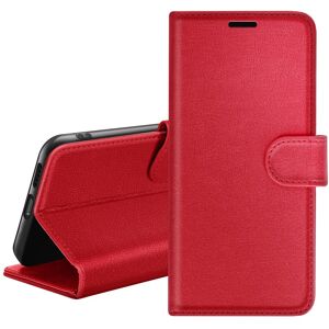 Zanaé Wallet Case For Xiaomi Redmi Note 13 Pro 5g Stand Function, Red Zanaé Wallet Case For Xiaomi Redmi Note 13 Pro 5g Stand Function, Red