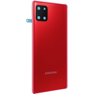 SAMSUNG Original Battery Cover Galaxy Note 10 Lite With Lens Camera Cover Red SAMSUNG Original Battery Cover Galaxy Note 10 Lite With Lens Camera Cover Red