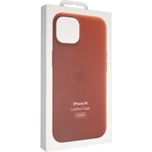 Official Apple Leather Case With Magsafe For Iphone 14 - Umber (Dark Brown) Official Apple Leather Case With Magsafe For Iphone 14 - Umber (Dark Brown)