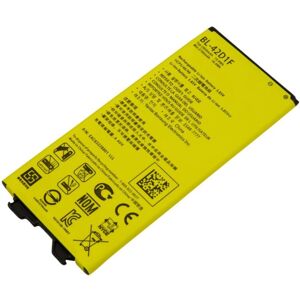 Avizar Battery For Smartphone Lg G5 Bl-42d1f 3,85v 2800mah Li-Ion, Yellow Avizar Battery For Smartphone Lg G5 Bl-42d1f 3,85v 2800mah Li-Ion, Yellow