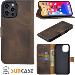 Suncase® Leather Case Cover Antique Brown For Iphone 16 Plus 6.7" Suncase® Leather Case Cover Antique Brown For Iphone 16 Plus 6.7"