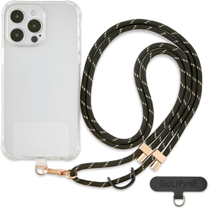 Does Not Apply Crossbody Phone Lanyard W/ 2 Tether Tabs Adjustable 150cm Phone Strap Anti-T Does Not Apply Crossbody Phone Lanyard W/ 2 Tether Tabs Adjustable 150cm Phone Strap Anti-T