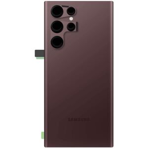 SAMSUNG Galaxy S22 Ultra Back Cover Battery Door Burgandy With Lens SAMSUNG Galaxy S22 Ultra Back Cover Battery Door Burgandy With Lens