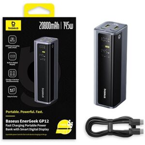 Baseus Gr12 145w 20800mah Power Bank Pd 3.0 Digital Baseus Gr12 145w 20800mah Power Bank Pd 3.0 Digital