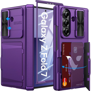 Does Not Apply For Samsung Galaxy Z Fold 7 Case With Card Holder, Slide Camera Cover, Hinge Pro Does Not Apply For Samsung Galaxy Z Fold 7 Case With Card Holder, Slide Camera Cover, Hinge Pro