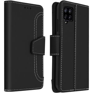 Avizar Samsung Galaxy A42 5G Wallet Folio Case - Black Avizar Samsung Galaxy A42 5G Wallet Folio Case - Black
