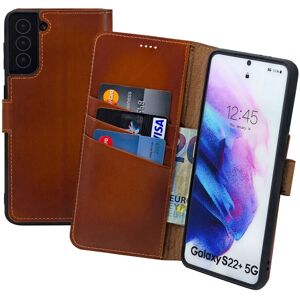 Suncase® Case For Samsung Galaxy S22 Plus 5g Book Case Leather Protection Cover Cognac Suncase® Case For Samsung Galaxy S22 Plus 5g Book Case Leather Protection Cover Cognac