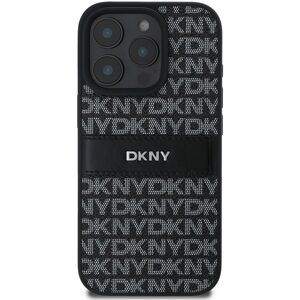 DKNY iPhone 16 Pro Max Case - Texture Pattern Tonal Stripe - Black DKNY iPhone 16 Pro Max Case - Texture Pattern Tonal Stripe - Black