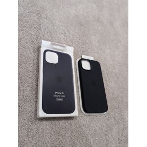 Apple iPhone 15 Silicone Case - Black - Mobile Phone Case Apple iPhone 15 Silicone Case - Black - Mobile Phone Case