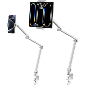 Does Not Apply Tablet Stand With 2 Clips, Aluminum Alloy Stretchable Arm Phone Holder Mount, Ad Does Not Apply Tablet Stand With 2 Clips, Aluminum Alloy Stretchable Arm Phone Holder Mount, Ad