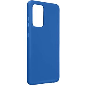 Avizar Galaxy A52 Blue Semi-Rigid Silicone Phone Case - Phone Case Avizar Galaxy A52 Blue Semi-Rigid Silicone Phone Case - Phone Case