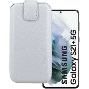 Suncase® Case For Samsung Galaxy S21 Plus 5g Leather Protection In White + Silicone Case Suncase® Case For Samsung Galaxy S21 Plus 5g Leather Protection In White + Silicone Case