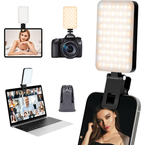Does Not Apply Phone Light, Selfie Light For Phone Clip On 2000mah With 80 Leds & 5 Colors For Does Not Apply Phone Light, Selfie Light For Phone Clip On 2000mah With 80 Leds & 5 Colors For
