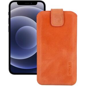 Suncase® Case For Iphone 12 Case Cover Leather In Antique Salmon Pink + Silicone Case Suncase® Case For Iphone 12 Case Cover Leather In Antique Salmon Pink + Silicone Case